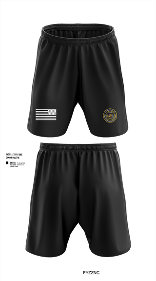 Athletic Shorts With Pockets, Department Of Corrections and Rehabilitation Honor Guard, Police, Teamtime, Team time, sublimation, custom sports apparel, team uniforms, spirit wear, spiritwear, sports uniforms, custom shirts, team store, custom team store, fundraiser sports, apparel fundraiser