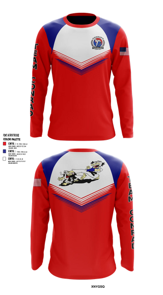 Long Sleeve Performance Shirt, Conrad’s Martial Arts Center, , Teamtime, Team time, sublimation, custom sports apparel, team uniforms, spirit wear, spiritwear, sports uniforms, custom shirts, team store, custom team store, fundraiser sports, apparel fundraiser