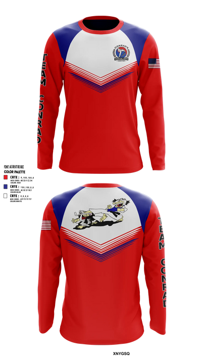 Conrad’s Martial Arts Center Long Sleeve Performance Shirt - 5