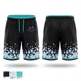 Athletic Shorts With Pockets, TOMBÉE DU CIEL, Baseball, Teamtime, Team time, sublimation, custom sports apparel, team uniforms, spirit wear, spiritwear, sports uniforms, custom shirts, team store, custom team store, fundraiser sports, apparel fundraiser