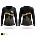 Miners 68613007 Women's Long Sleeve V-neck Shirt - 1
