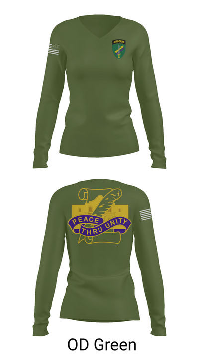 321st CA 45923194 Women's Long Sleeve V-neck Shirt - 57