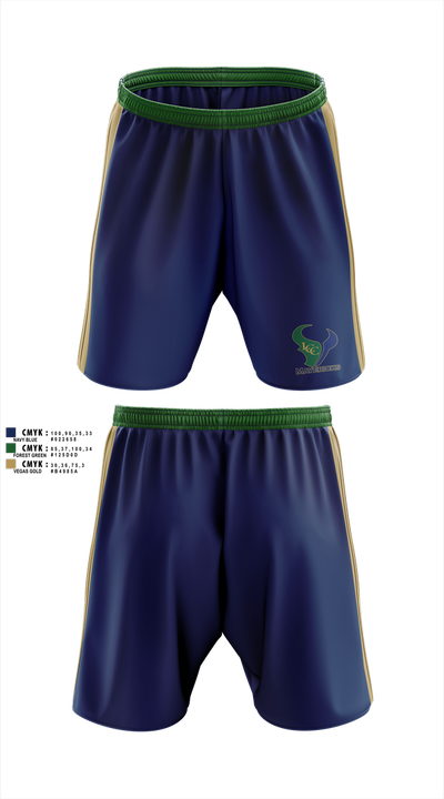 La Costa Canyon Mavericks Football 75802919 Athletic Shorts With Pockets - 1