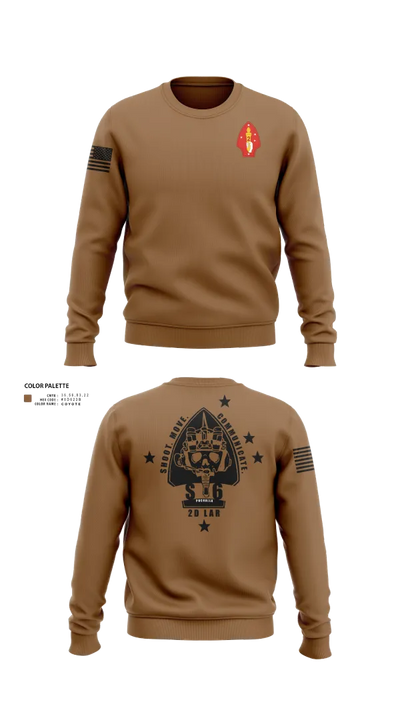 2D LAR Bn 44591549 Crew Neck Sweatshirt - 101