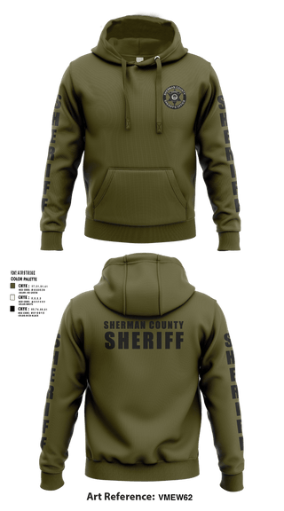 Hoodie, Sherman Co SO Kansas, Police, Teamtime, Team time, sublimation, custom sports apparel, team uniforms, spirit wear, spiritwear, sports uniforms, custom shirts, team store, custom team store, fundraiser sports, apparel fundraiser
