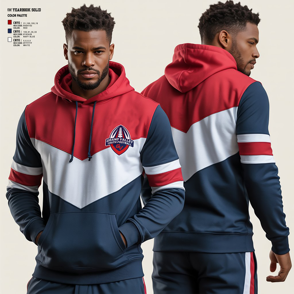 Hoodie, Grand Valley Youth Football, , Teamtime, Team time, sublimation, custom sports apparel, team uniforms, spirit wear, spiritwear, sports uniforms, custom shirts, team store, custom team store, fundraiser sports, apparel fundraiser