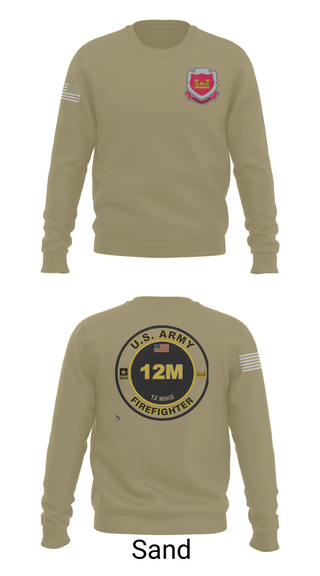 Crew Neck Sweatshirt, 1153rd Firefighter Unit, , Teamtime, Team time, sublimation, custom sports apparel, team uniforms, spirit wear, spiritwear, sports uniforms, custom shirts, team store, custom team store, fundraiser sports, apparel fundraiser
