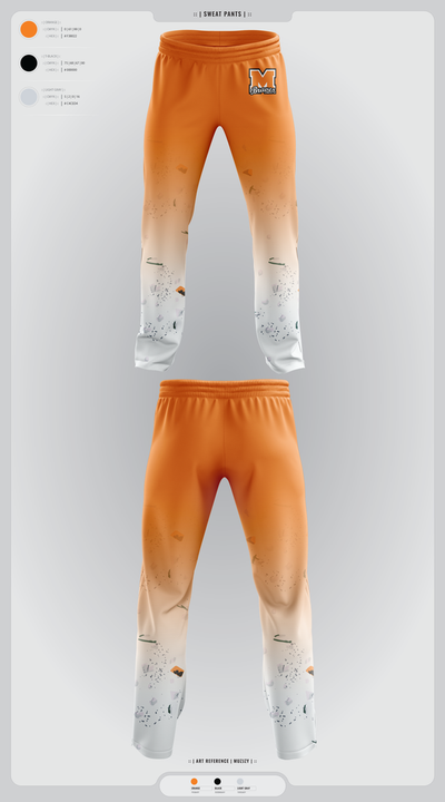Menahga Braves 23410270 Sweatpants - 2