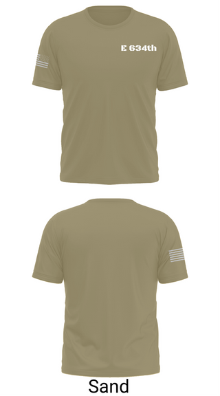 Short Sleeve Performance Shirt, E 634th, National Guard, Teamtime, Team time, sublimation, custom sports apparel, team uniforms, spirit wear, spiritwear, sports uniforms, custom shirts, team store, custom team store, fundraiser sports, apparel fundraiser