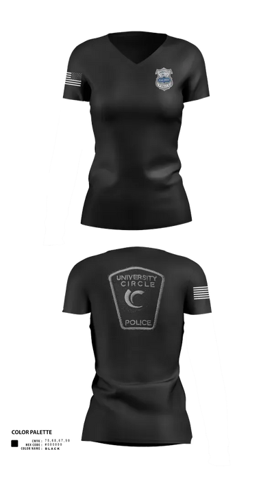 PATROL 69030352 Women's Short Sleeve V-neck Shirt - 30