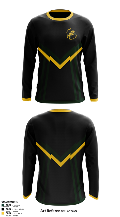 Louisa Wrestling 92315724 Long Sleeve Performance Shirt 1