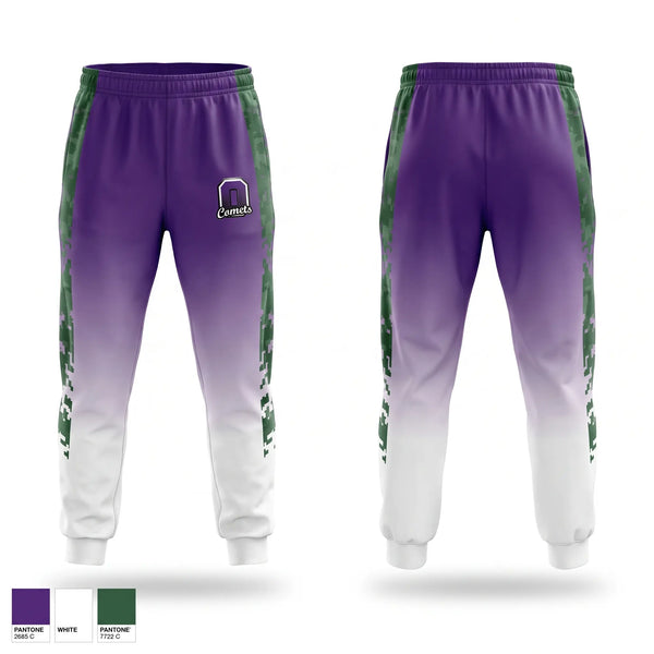 Sweatpants, Oakwood Comets, , Teamtime, Team time, sublimation, custom sports apparel, team uniforms, spirit wear, spiritwear, sports uniforms, custom shirts, team store, custom team store, fundraiser sports, apparel fundraiser