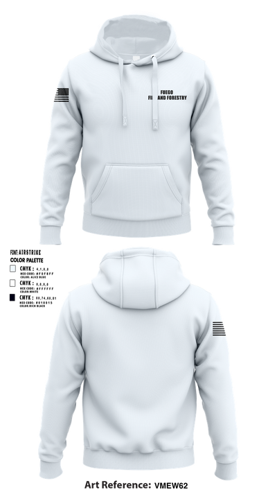 Fuego, Fire and Forestry 66416261 Hoodie - 1