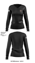 Watchtower Tactical 5623586 Women's Long Sleeve V-neck Shirt - 100