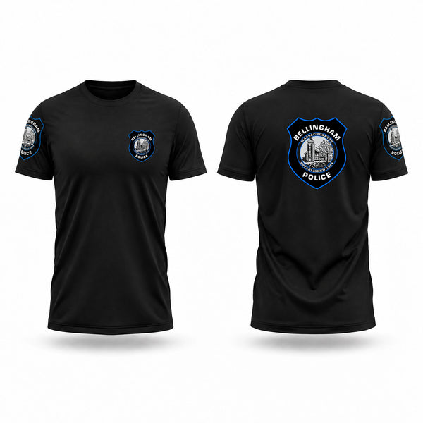 Bellingham Police Department Old School Cotton Feel Shirt - 1
