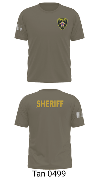 Short Sleeve Performance Shirt, San Jacinto County Sheriff's Office, Police, Teamtime, Team time, sublimation, custom sports apparel, team uniforms, spirit wear, spiritwear, sports uniforms, custom shirts, team store, custom team store, fundraiser sports, apparel fundraiser