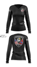 Dyersburg Police 83663481 Women's Long Sleeve V-neck Shirt - 21