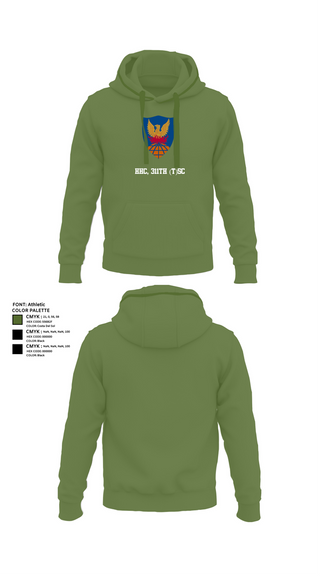 Hoodie, HHC, 311th (T)SC, , Teamtime, Team time, sublimation, custom sports apparel, team uniforms, spirit wear, spiritwear, sports uniforms, custom shirts, team store, custom team store, fundraiser sports, apparel fundraiser