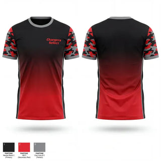 Short Sleeve Performance Shirt, Chargers Select, Baseball, Teamtime, Team time, sublimation, custom sports apparel, team uniforms, spirit wear, spiritwear, sports uniforms, custom shirts, team store, custom team store, fundraiser sports, apparel fundraiser