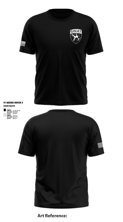 SWAT 94821555 Short Sleeve Performance Shirt - 1 (1)