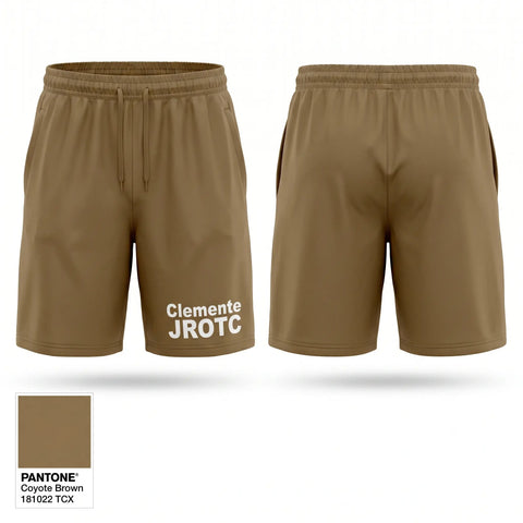 Athletic Shorts With Pockets, Clemente JROTC, Army, Teamtime, Team time, sublimation, custom sports apparel, team uniforms, spirit wear, spiritwear, sports uniforms, custom shirts, team store, custom team store, fundraiser sports, apparel fundraiser