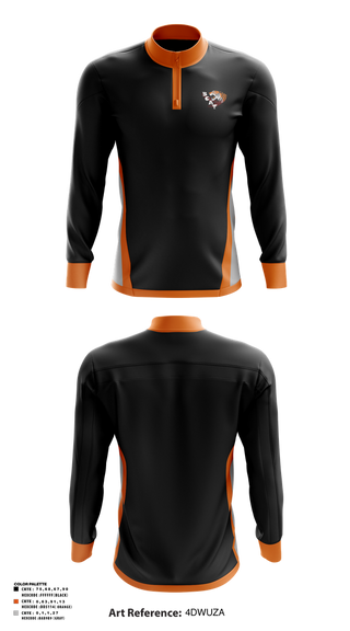 Quarter Zip Jacket, BCAT Tigers, Men's Basketball, Teamtime, Team time, sublimation, custom sports apparel, team uniforms, spirit wear, spiritwear, sports uniforms, custom shirts, team store, custom team store, fundraiser sports, apparel fundraiser
