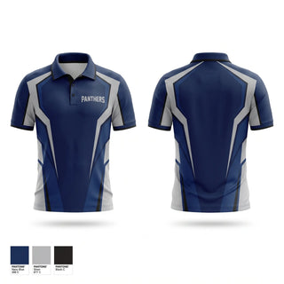 Short Sleeve Performance Polo, Panthers, Men's Basketball, Teamtime, Team time, sublimation, custom sports apparel, team uniforms, spirit wear, spiritwear, sports uniforms, custom shirts, team store, custom team store, fundraiser sports, apparel fundraiser