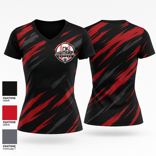 Womens Short Sleeve Vneck Shirt, team name, Baseball, Teamtime, Team time, sublimation, custom sports apparel, team uniforms, spirit wear, spiritwear, sports uniforms, custom shirts, team store, custom team store, fundraiser sports, apparel fundraiser