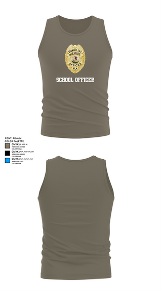 Tank Top, School officer, , Teamtime, Team time, sublimation, custom sports apparel, team uniforms, spirit wear, spiritwear, sports uniforms, custom shirts, team store, custom team store, fundraiser sports, apparel fundraiser