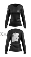 TRF 911 66573604 Women's Long Sleeve V-neck Shirt - 34