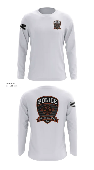 City of Latrobe 96870141 Long Sleeve Performance Shirt 22