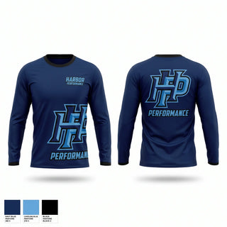 Long Sleeve Performance Shirt, Harbor Performance, Baseball, Teamtime, Team time, sublimation, custom sports apparel, team uniforms, spirit wear, spiritwear, sports uniforms, custom shirts, team store, custom team store, fundraiser sports, apparel fundraiser