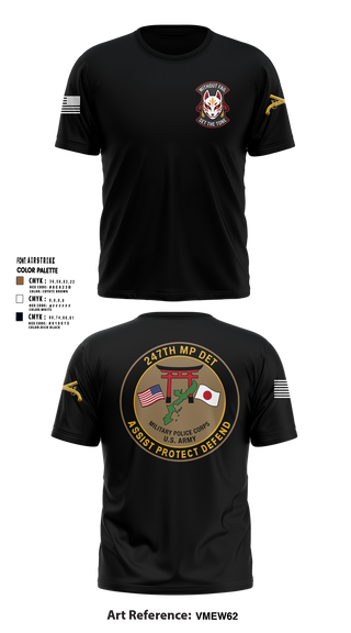 Short Sleeve Performance Shirt, 247TH Military Police Detachment, Army, Teamtime, Team time, sublimation, custom sports apparel, team uniforms, spirit wear, spiritwear, sports uniforms, custom shirts, team store, custom team store, fundraiser sports, apparel fundraiser