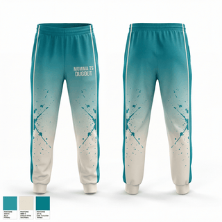Sweatpants, Momma T’s Dugout, Softball, Teamtime, Team time, sublimation, custom sports apparel, team uniforms, spirit wear, spiritwear, sports uniforms, custom shirts, team store, custom team store, fundraiser sports, apparel fundraiser