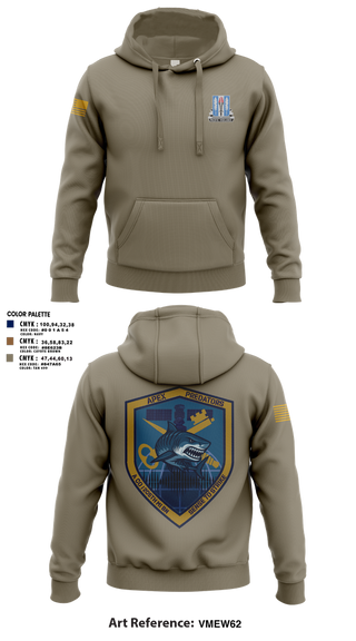 Hoodie, Alpha Company, 205th MI BN, Army, Teamtime, Team time, sublimation, custom sports apparel, team uniforms, spirit wear, spiritwear, sports uniforms, custom shirts, team store, custom team store, fundraiser sports, apparel fundraiser