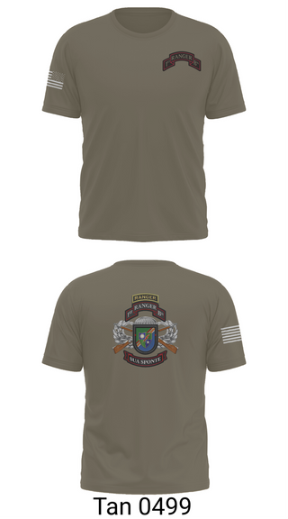 Short Sleeve Performance Shirt, 1/75 Ranger Battalion, Army, Teamtime, Team time, sublimation, custom sports apparel, team uniforms, spirit wear, spiritwear, sports uniforms, custom shirts, team store, custom team store, fundraiser sports, apparel fundraiser