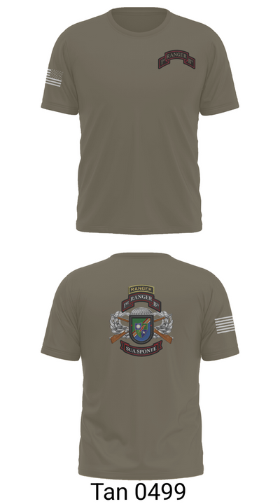 1/75 Ranger Battalion 18723676 Short Sleeve Performance Shirt - 75