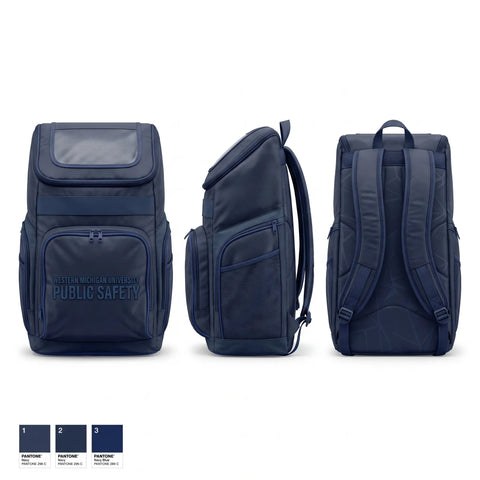 Gear Bag, Western Michigan University Public Safety, Police, Teamtime, Team time, sublimation, custom sports apparel, team uniforms, spirit wear, spiritwear, sports uniforms, custom shirts, team store, custom team store, fundraiser sports, apparel fundraiser