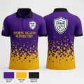 Born Again Ministry Short Sleeve Performance Polo - 21