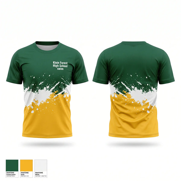 Football Jersey, Klein Forest High School swim, Swimming, Teamtime, Team time, sublimation, custom sports apparel, team uniforms, spirit wear, spiritwear, sports uniforms, custom shirts, team store, custom team store, fundraiser sports, apparel fundraiser