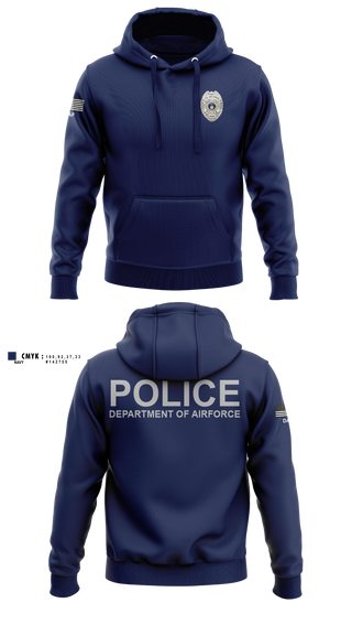 Hoodie, DEPARTMENT OF AIRFORCE, Police, Teamtime, Team time, sublimation, custom sports apparel, team uniforms, spirit wear, spiritwear, sports uniforms, custom shirts, team store, custom team store, fundraiser sports, apparel fundraiser