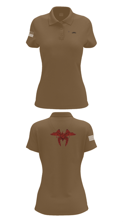 Blackfoot 2nd platoon 36446718 Women's Short Sleeve Performance Polo  - 15