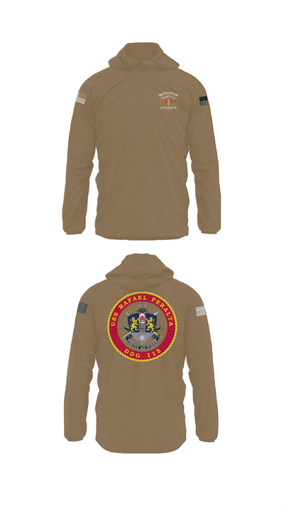 USS Rafael Peralta DDG 115 35678200 Windbreaker - 1