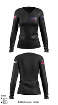 UCE CORP 36699732 Women's Long Sleeve V-neck Shirt - 1