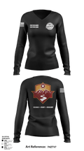 Fort Bliss DENTAC 45605501 Women's Long Sleeve V-neck Shirt - 94