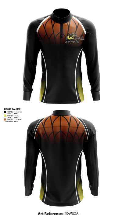 Bear River Bandits 72391495 Quarter Zip Jacket - 2