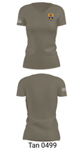 270th MP CO 56608510 Women's Short Sleeve V-neck Shirt - 65