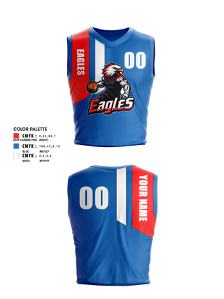 Mens Basketball Jersey, Eagles, Men's Basketball, Teamtime, Team time, sublimation, custom sports apparel, team uniforms, spirit wear, spiritwear, sports uniforms, custom shirts, team store, custom team store, fundraiser sports, apparel fundraiser