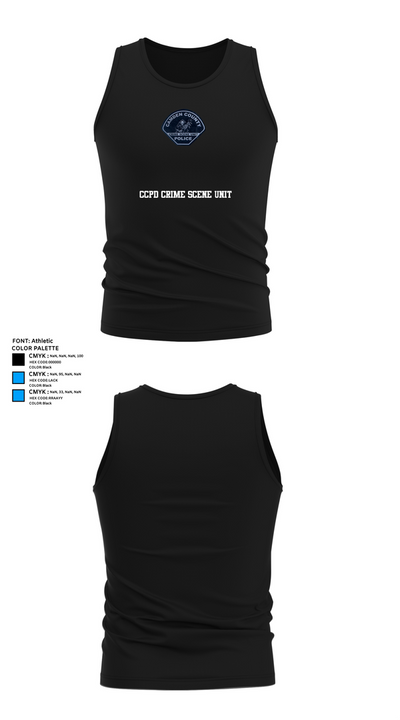 CCPD CRIME SCENE UNIT 32519343 Tank Top - 37
