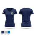 Endicott Police Department Women's Short Sleeve V-neck Shirt - 1
